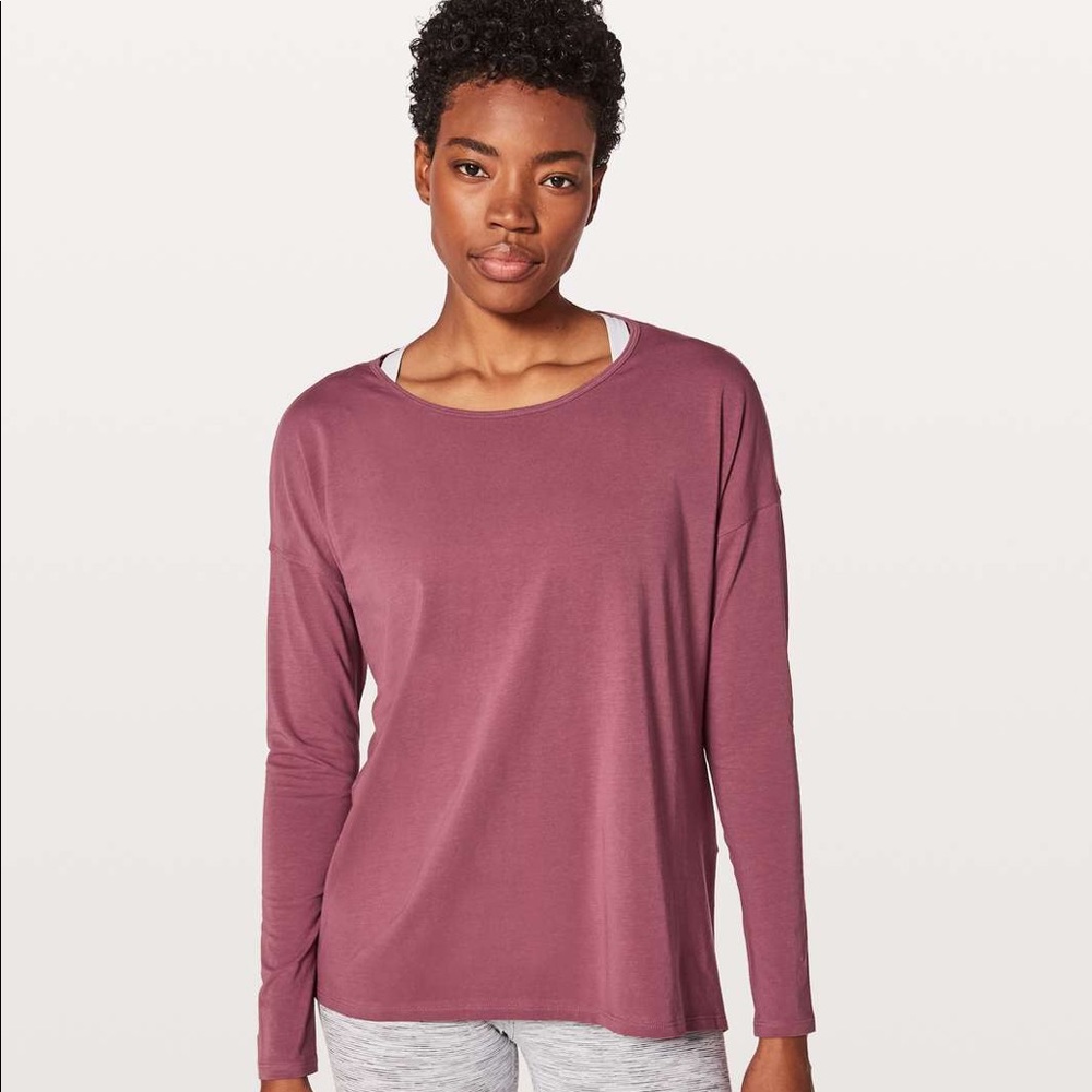 lululemon back into it LS